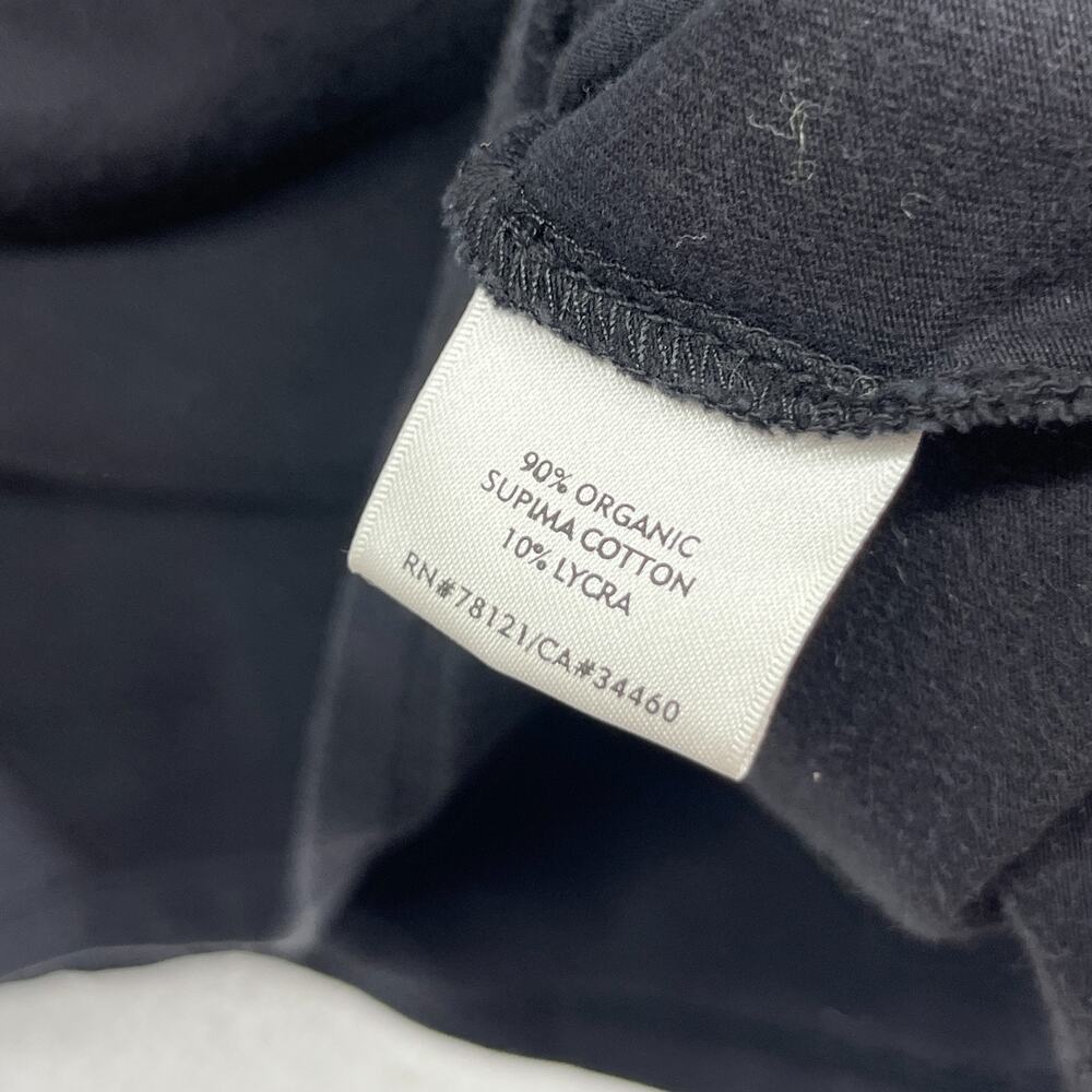 EILEEN FISHER Tank Top 1X Stretch Supima Organic Cotton Jersey Washed Black USA - Picture 6 of 9